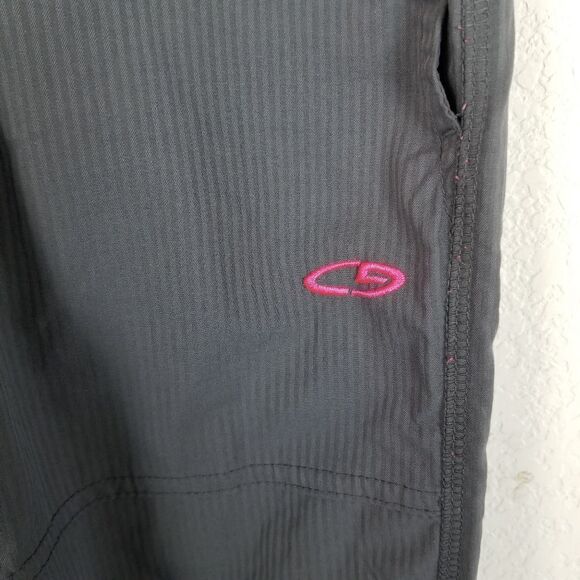 Champion Elastic Waist Gray Ruche Leg Pants Size M - Picture 8 of 9